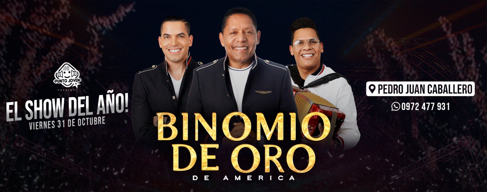 Banner 🎉 ¡EL SHOW DEL AÑO! 🪗