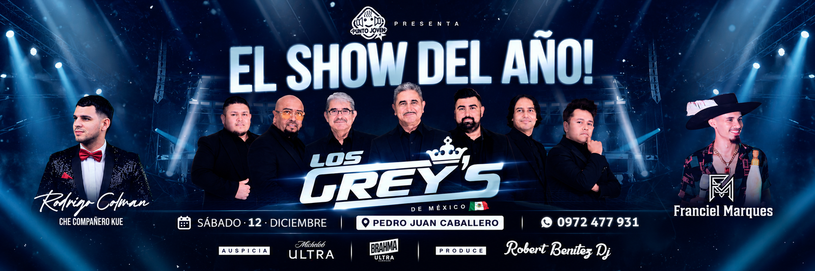 Banner EL SHOW DEL AÑO – LOS GREY’S DE MÉXICO 🇲🇽